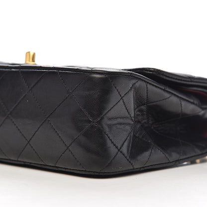 Chanel Lambskin Quilted Small Double Flap Black 14 of 15