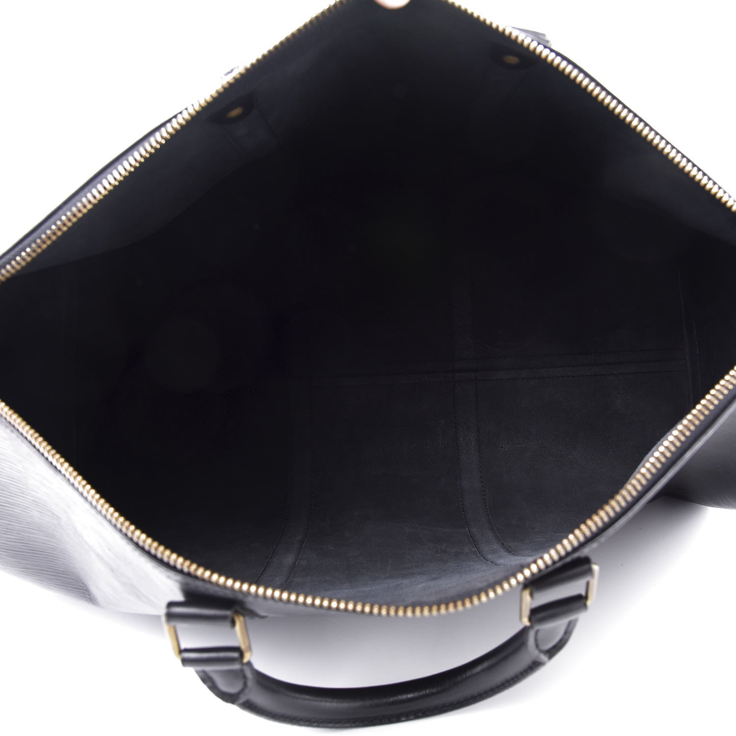 Louis Vuitton Epi Keepall 50 Black 4 of 13
