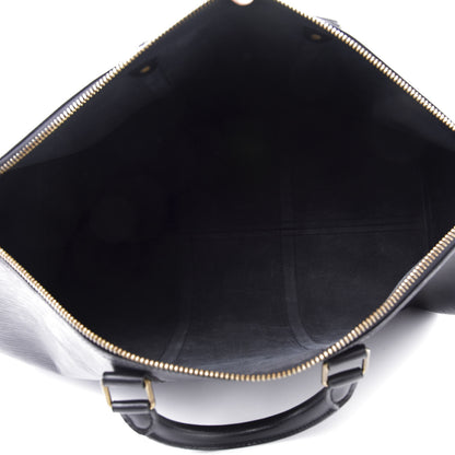 Louis Vuitton Epi Keepall 50 Black 4 of 13