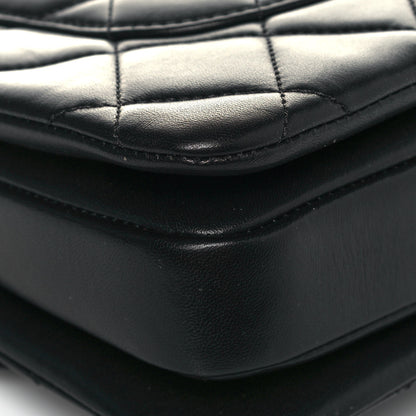 Chanel Lambskin Quilted Small Trendy CC Dual Handle Flap Bag Black 10 of 15