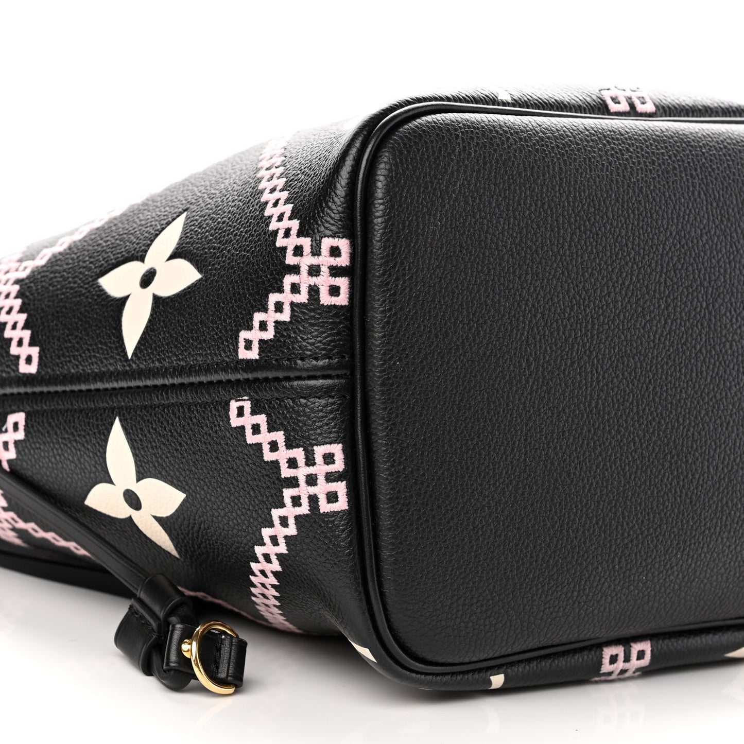 Empreinte Monogram Giant Broderies Neverfull MM Black