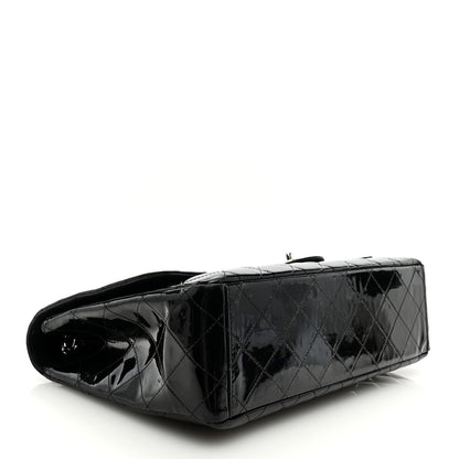 Chanel Patent Quilted Maxi Single Flap Black 4 of 10