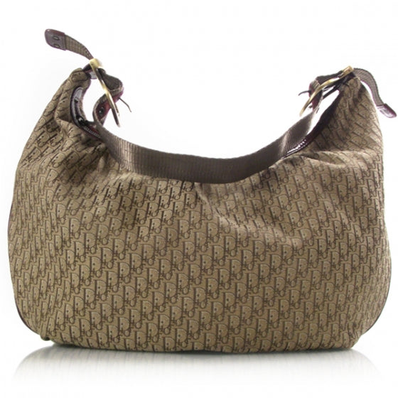 Monogram Buckle Hobo
