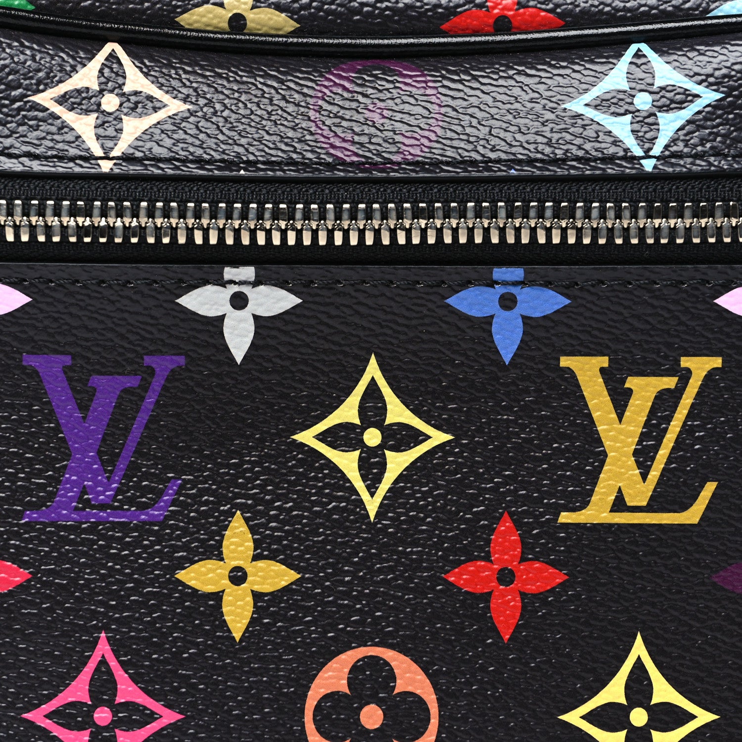 Louis Vuitton LV X TM Monogram Multicolor Nice Mini Black 7 of 8