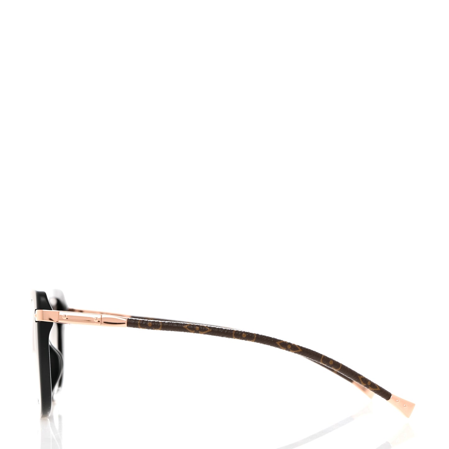 Monogram Acetate Charlotte Sunglasses Z0781E Black