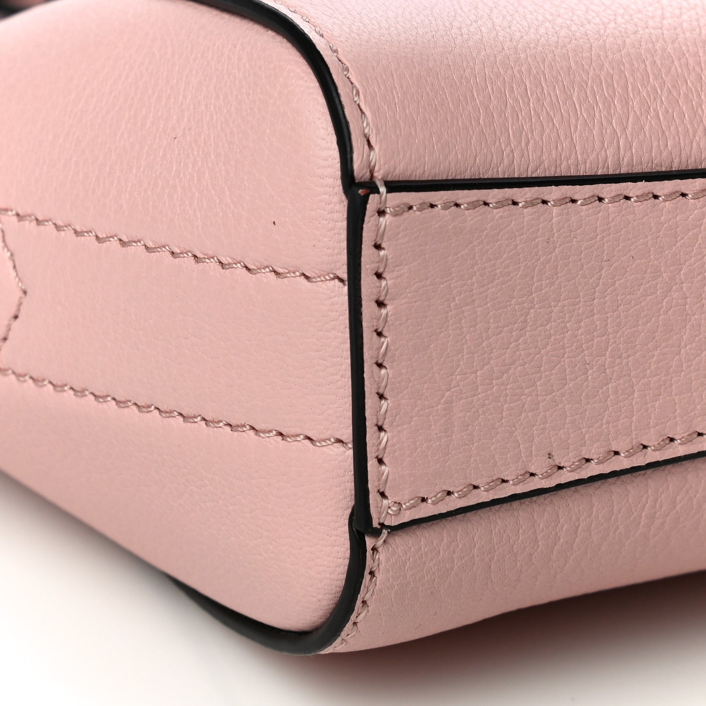 Sugar Goatskin Nano Antigona Candy Pink