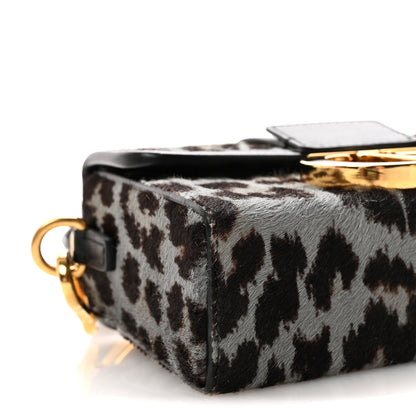 Christian Dior Pony Hair 30 Montaigne Box Bag Blue 8 of 9