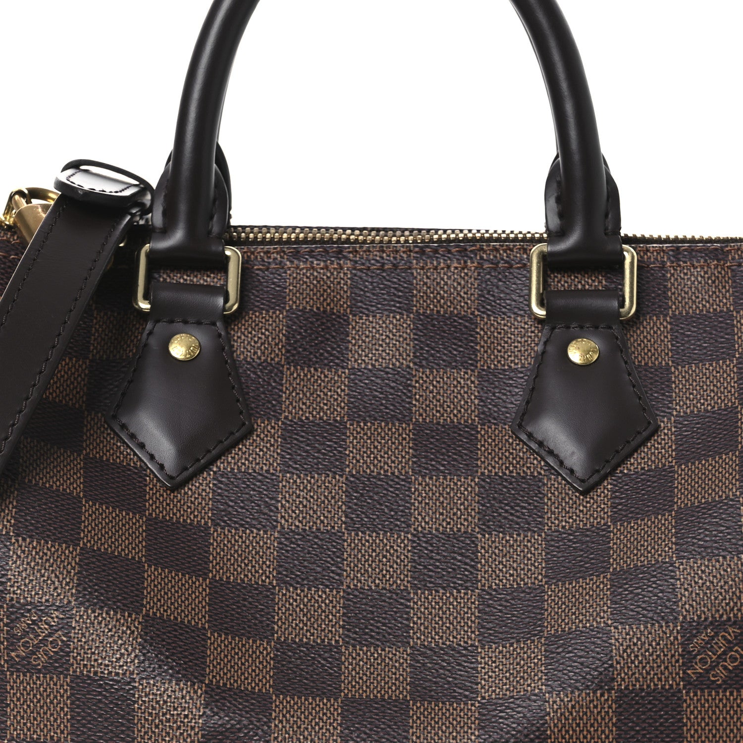 Louis Vuitton Damier Ebene Speedy Bandouliere 25 7 of 12