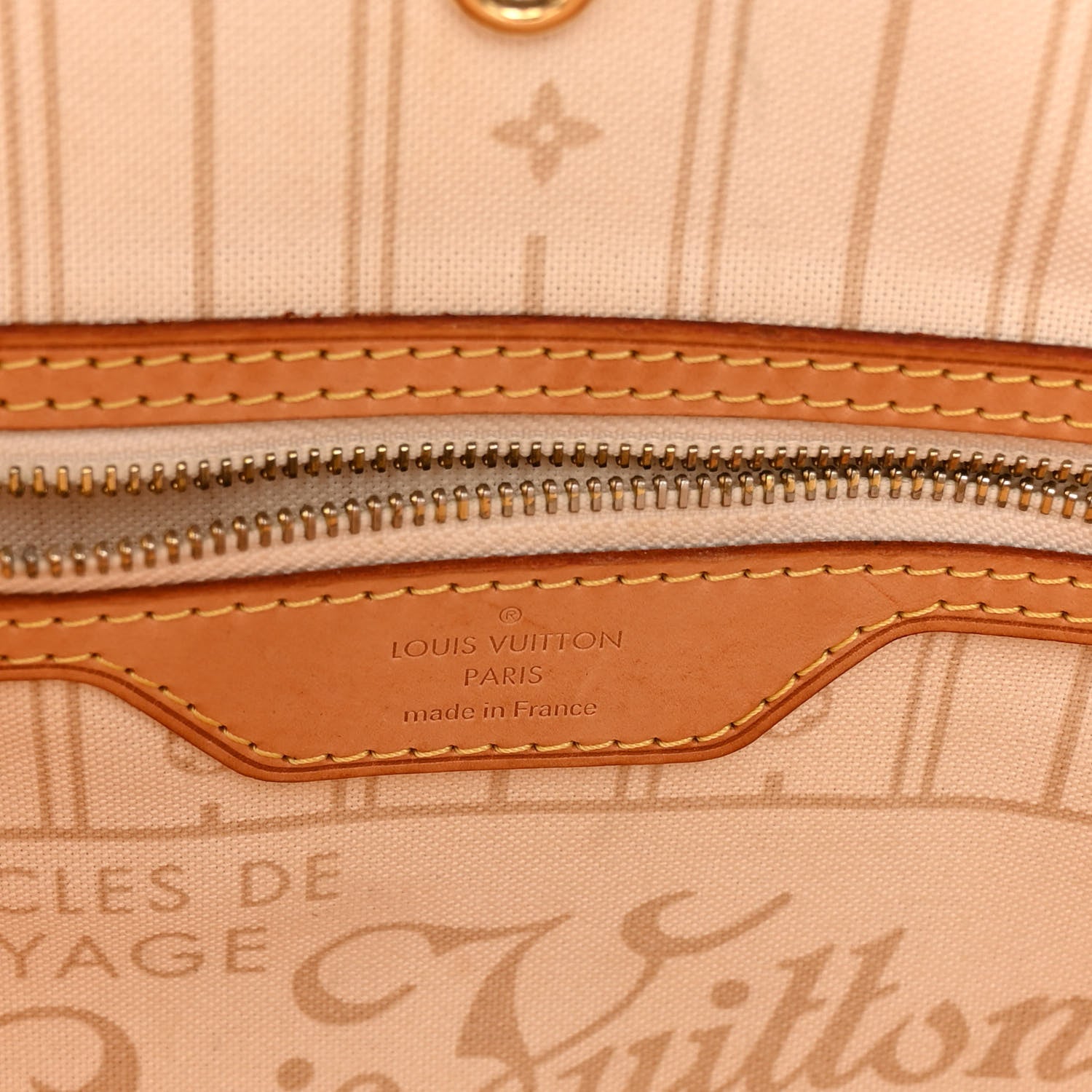 Louis Vuitton Damier Azur Neverfull PM 6 of 10