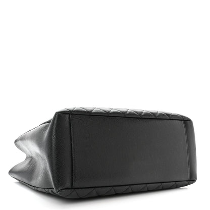 Chanel Caviar Quilted Grand Shopping Tote GST Black 4 of 11