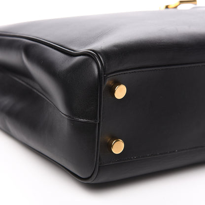 Saint Laurent Calfskin Classic Monogram Shopping Bag Black 7 of 13