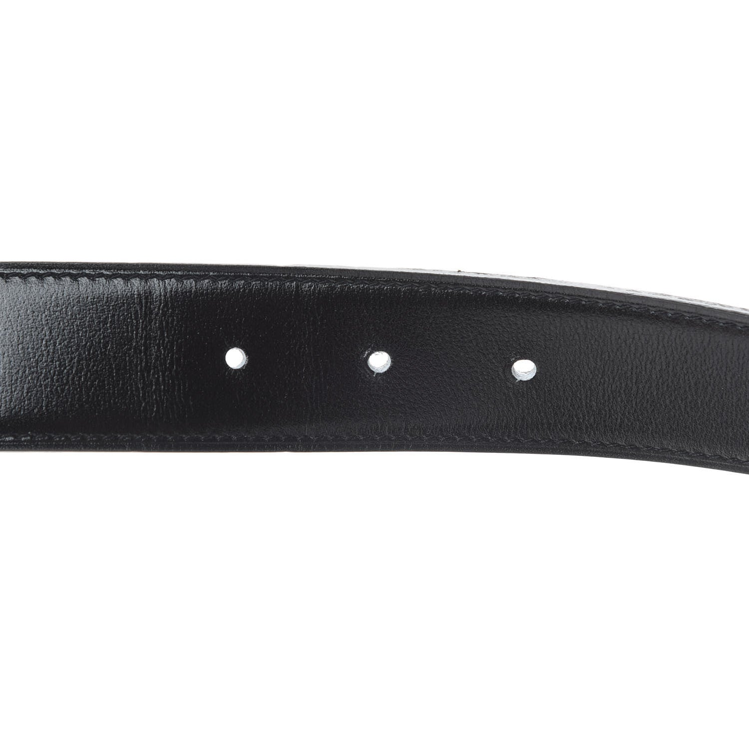Hermes Box Togo 32mm Guilloche H Belt 105 Black Etain 6 of 8