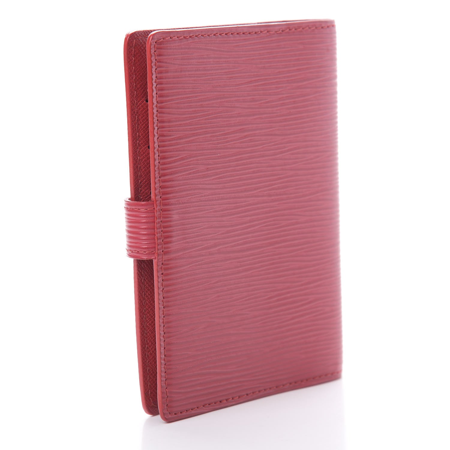 Louis Vuitton Epi Small Ring Agenda Cover Castillan Red 3 of 9