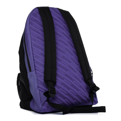 Balenciaga Nylon Double Pack Backpack Purple Black 2 of 11