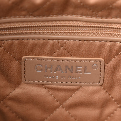 Chanel Shiny Calfskin Quilted Small Chanel 22 Beige 6 of 11