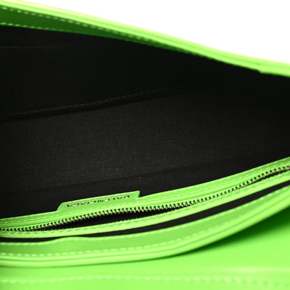 Balenciaga Smooth Calfskin Small Lindsay Shoulder Bag Acid Green 5 of 10
