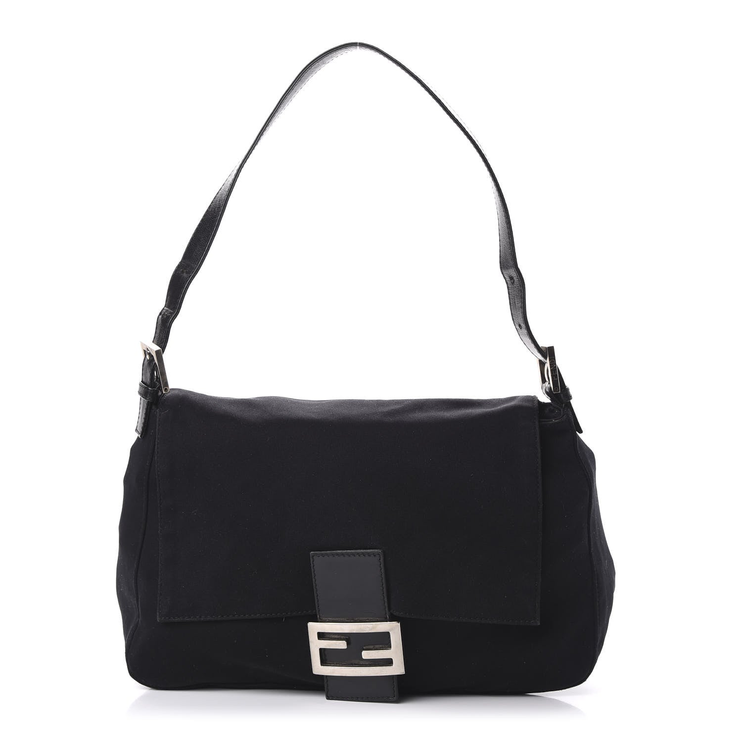 Fendi Neoprene Mama Baguette Black 1 of 10