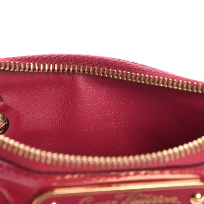 Louis Vuitton Vernis Key Pouch Rose Indien 7 of 7