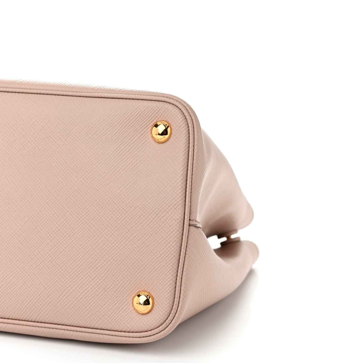 Prada Saffiano Cuir Medium Double Bag Cammeo Rosa 10 of 11