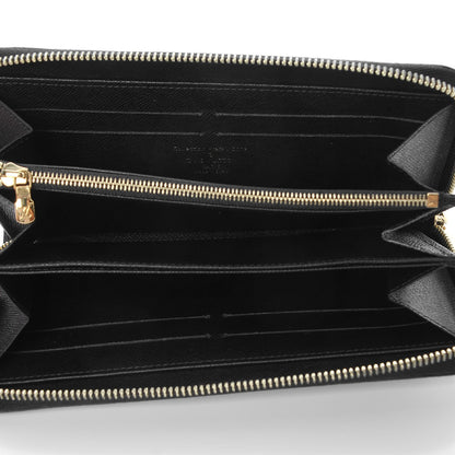 Louis Vuitton Damier Paillettes Zippy Wallet Black 5 of 6