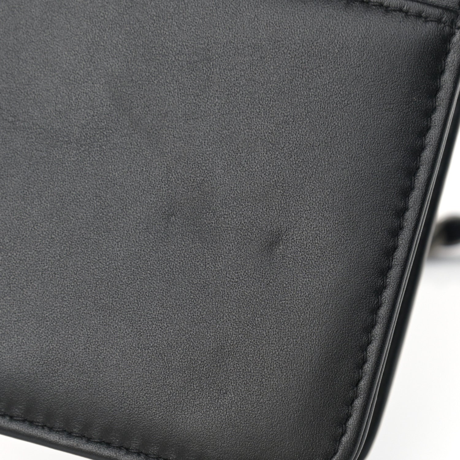 Chanel Calfskin Chain 20s Signe Wallet on Chain WOC Black 11 of 11