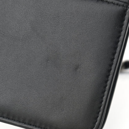 Chanel Calfskin Chain 20s Signe Wallet on Chain WOC Black 11 of 11