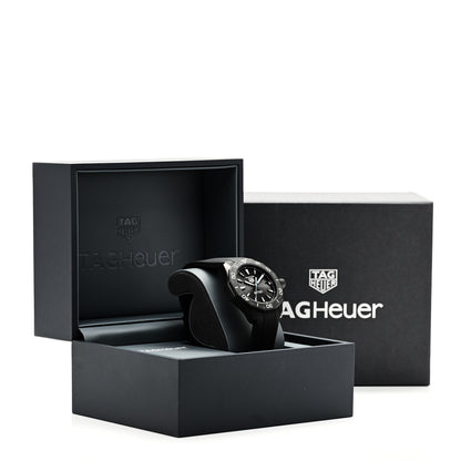 Tag Heuer Stainless Steel Rubber 40mm Aquaracer Professional 200 Solargraph Quartz Watch Black WBP1112 5 of 5