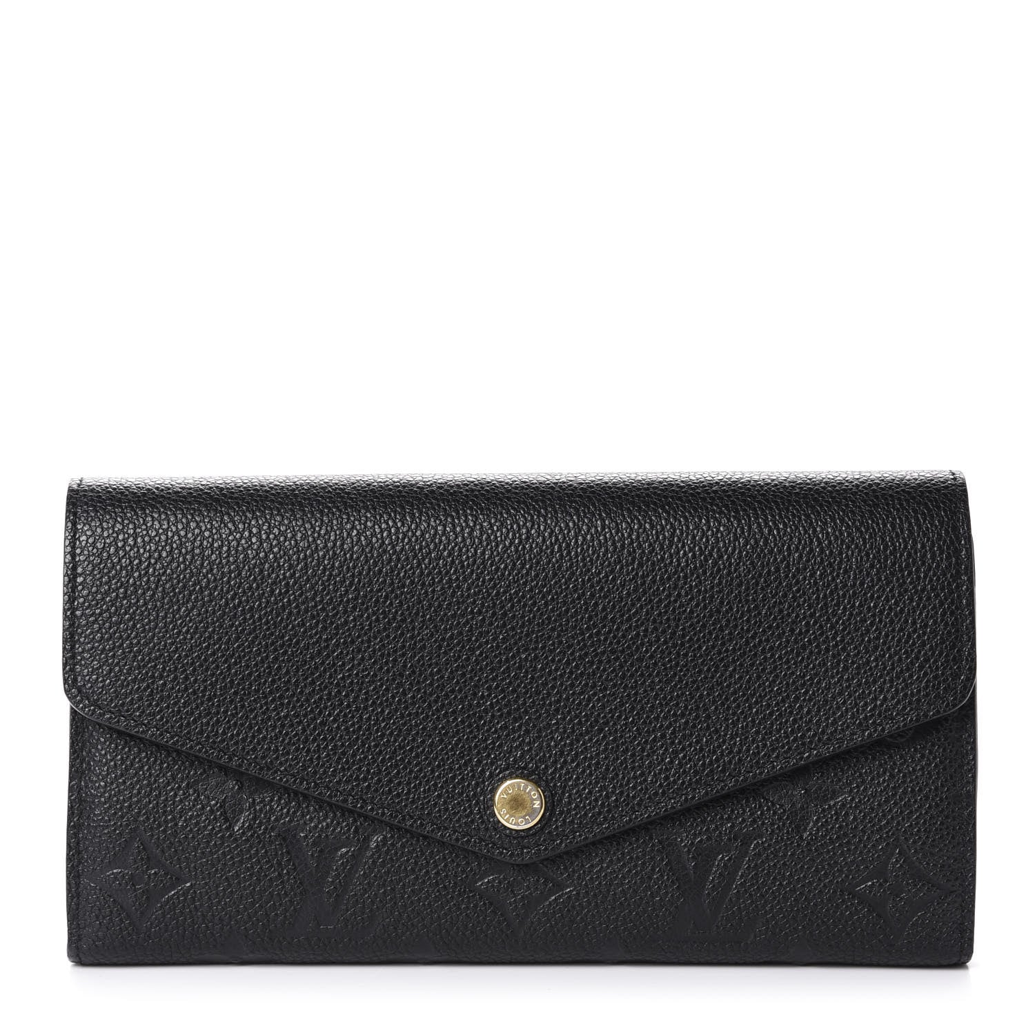 Louis Vuitton Empreinte Sarah Wallet NM Black 1 of 8