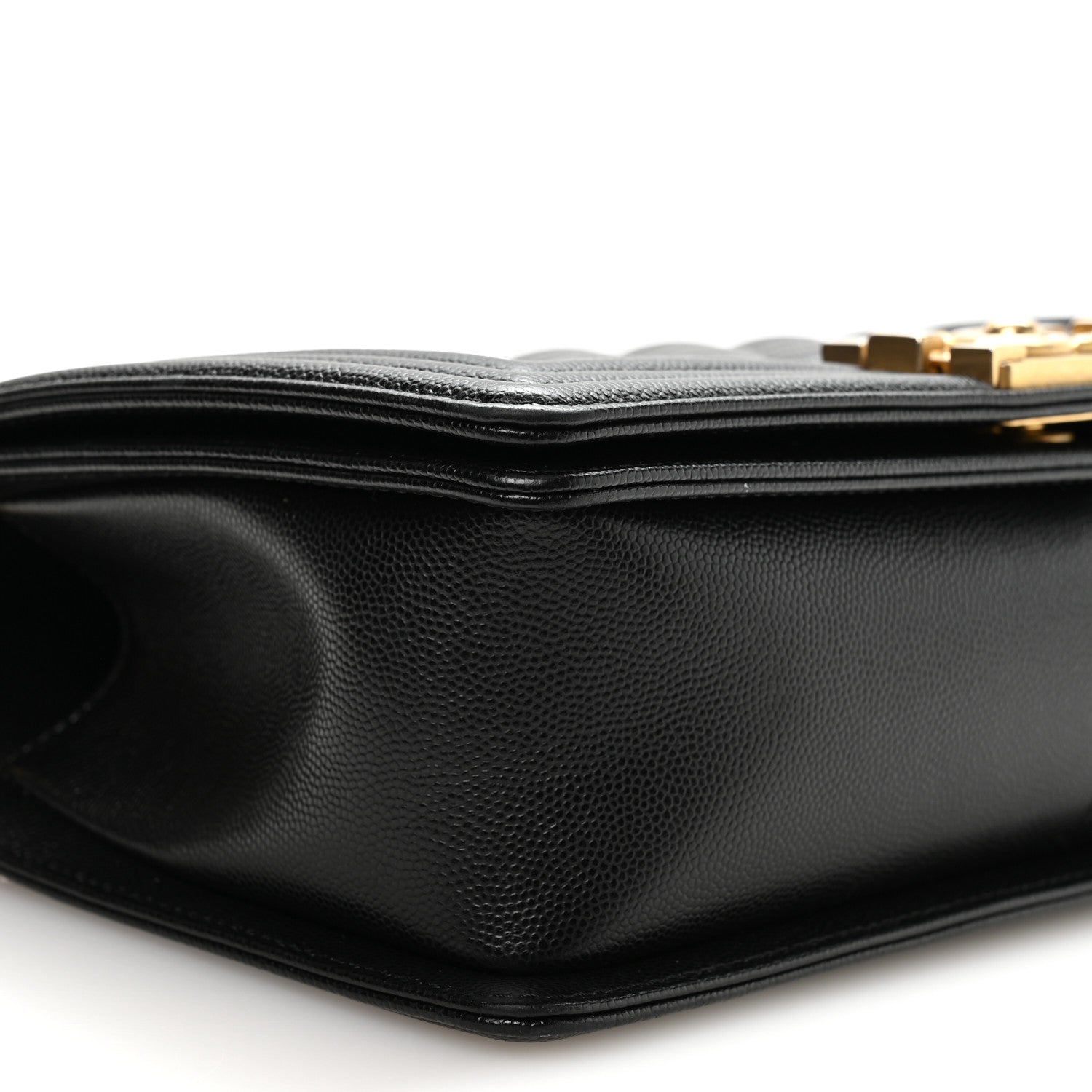 Chanel Caviar Quilted Medium Boy Flap Black 9 of 11