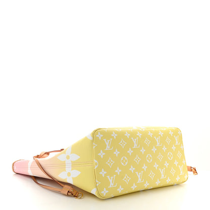 Louis Vuitton Monogram Giant By The Pool Neverfull MM  Light Pink 4 of 10
