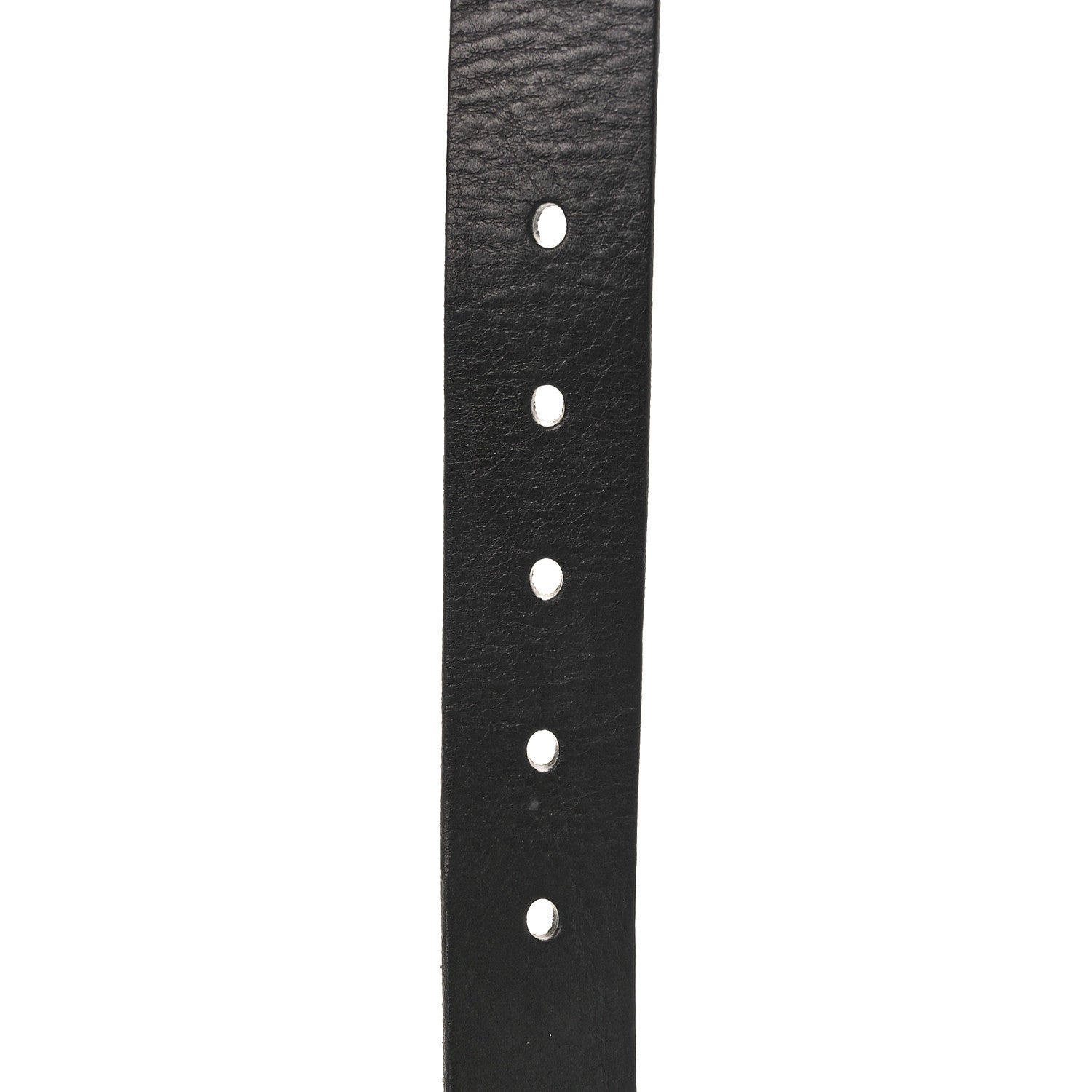 Saint Laurent Calfskin Monogram Cheyenne Belt 95 38 Black 4 of 5