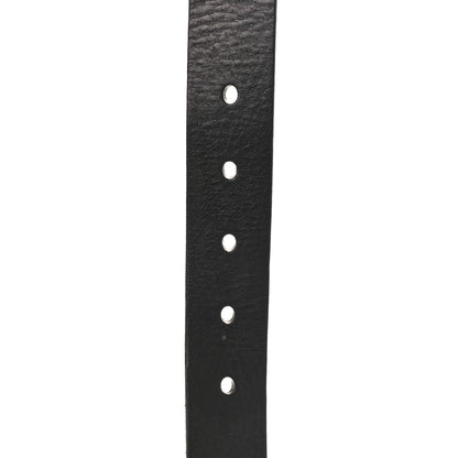 Saint Laurent Calfskin Monogram Cheyenne Belt 95 38 Black 4 of 5