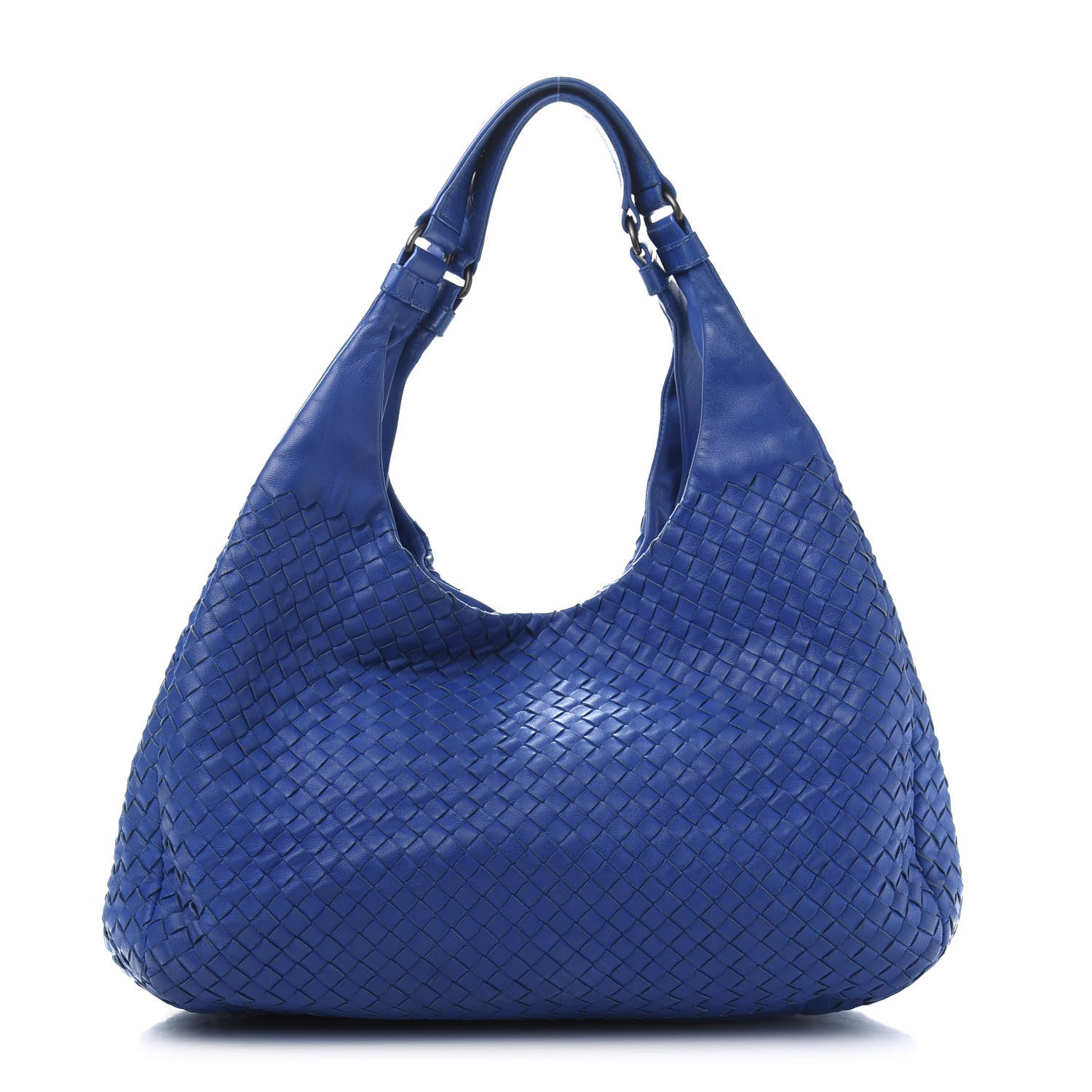 Bottega Veneta Nappa Intrecciato Large Campana Signal Blue 1 of 14