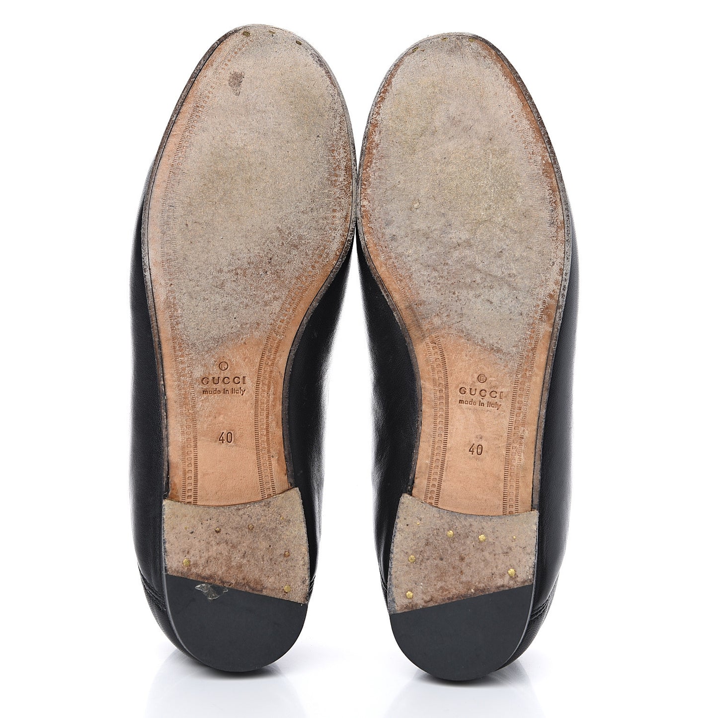 Lambskin Womens Brixton Horsebit Loafers 40 Black
