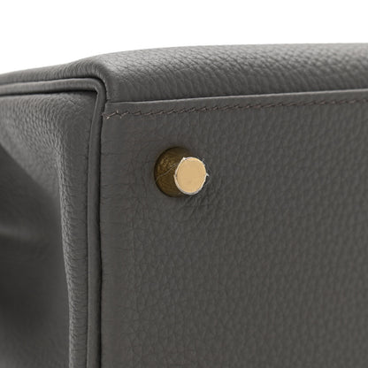 Hermes Togo Kelly Retourne 25 Etain 7 of 34