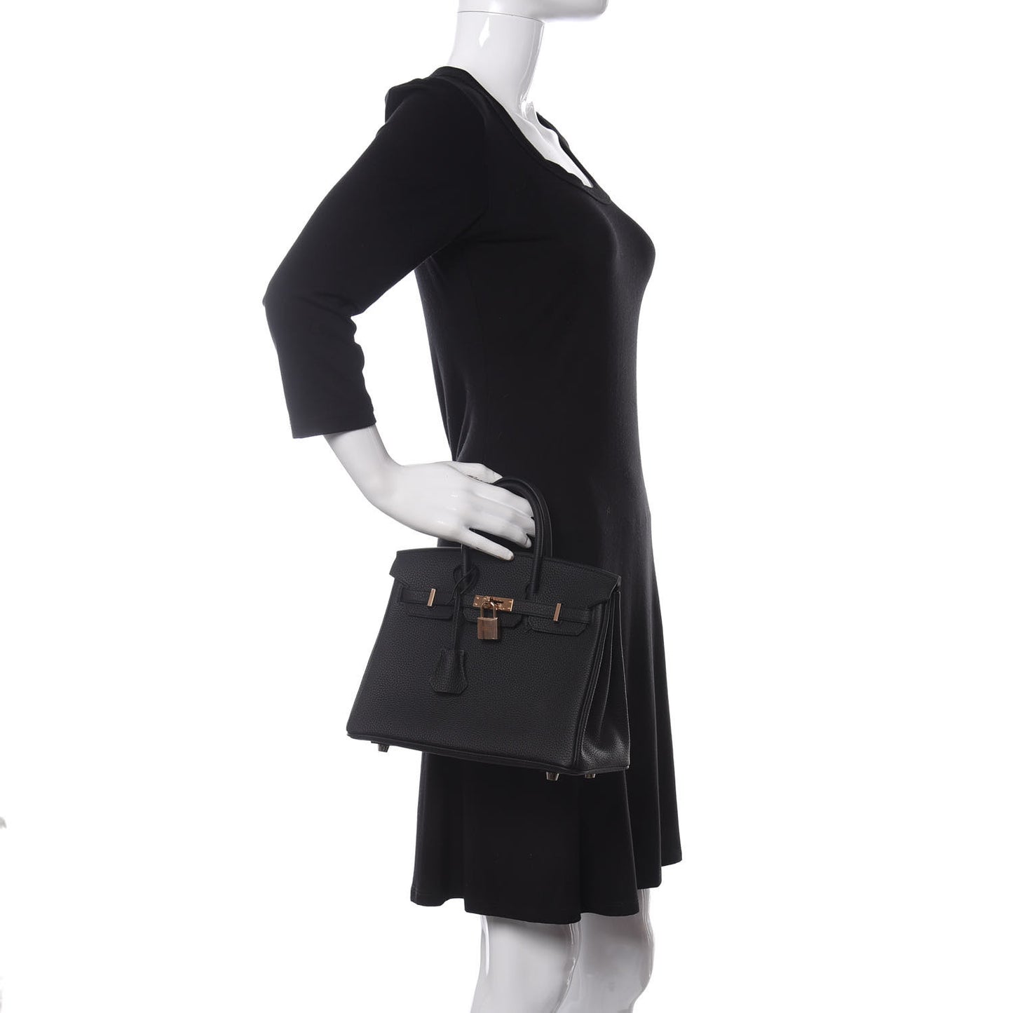 Togo Birkin 25 Black