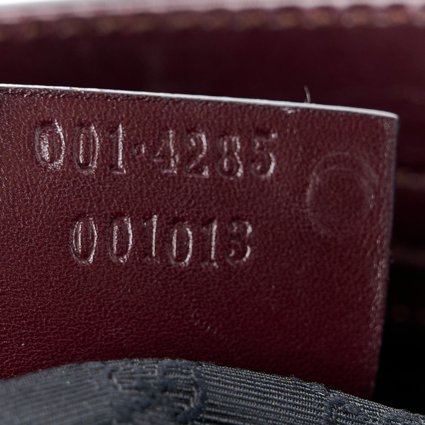 Calfskin Pochette Burgundy