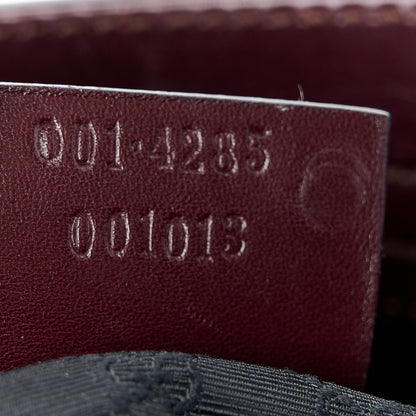 Gucci Calfskin Pochette Burgundy 7 of 10