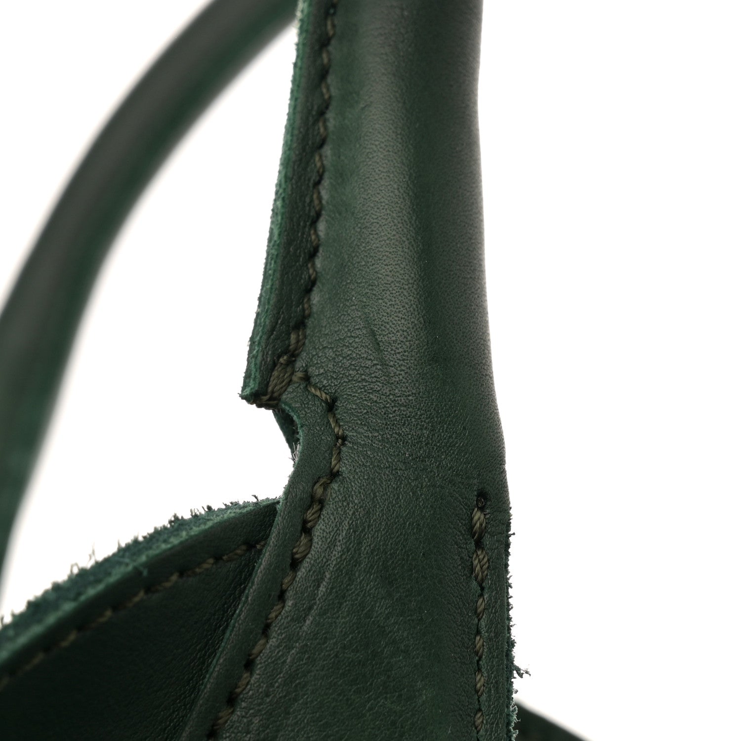 Celine Smooth Calfskin Medium Big Bag Dark Green 14 of 14