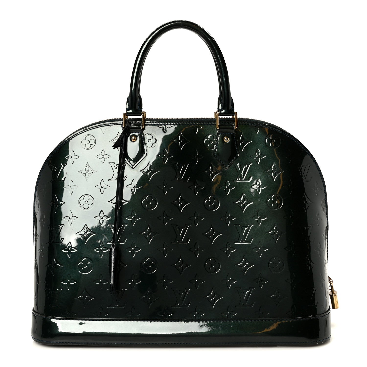 Louis Vuitton Vernis Alma GM Noir Magnetique 1 of 12