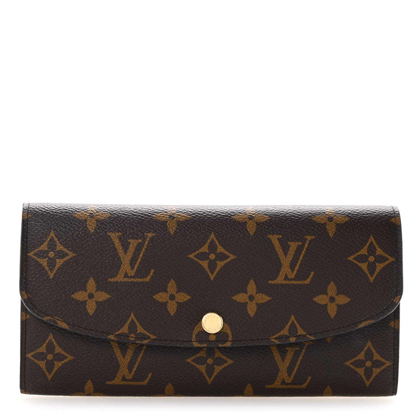 Monogram Emilie Wallet Rose Ballerine