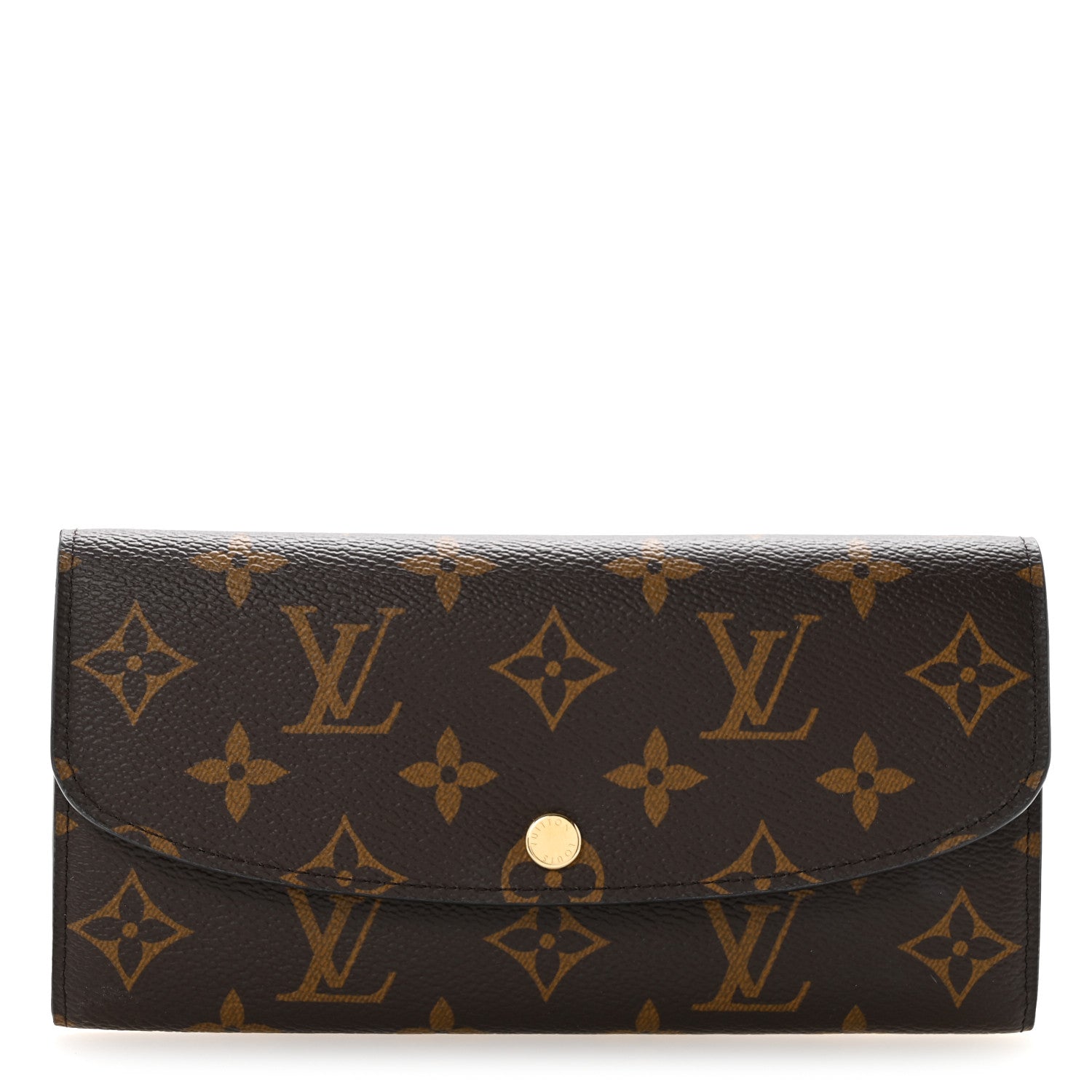 Louis Vuitton Monogram Emilie Wallet Rose Ballerine 1 of 10