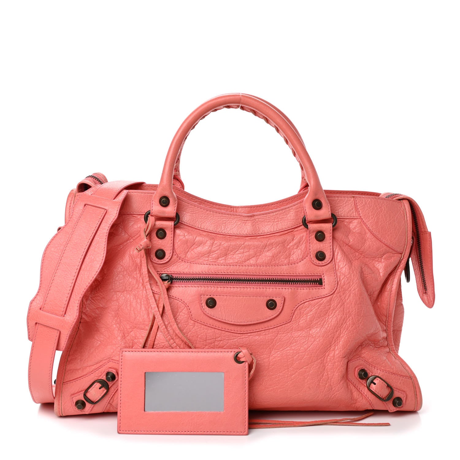 Balenciaga Agneau Classic Hardware City Rose Azalee Rose Jaipur 1 of 4