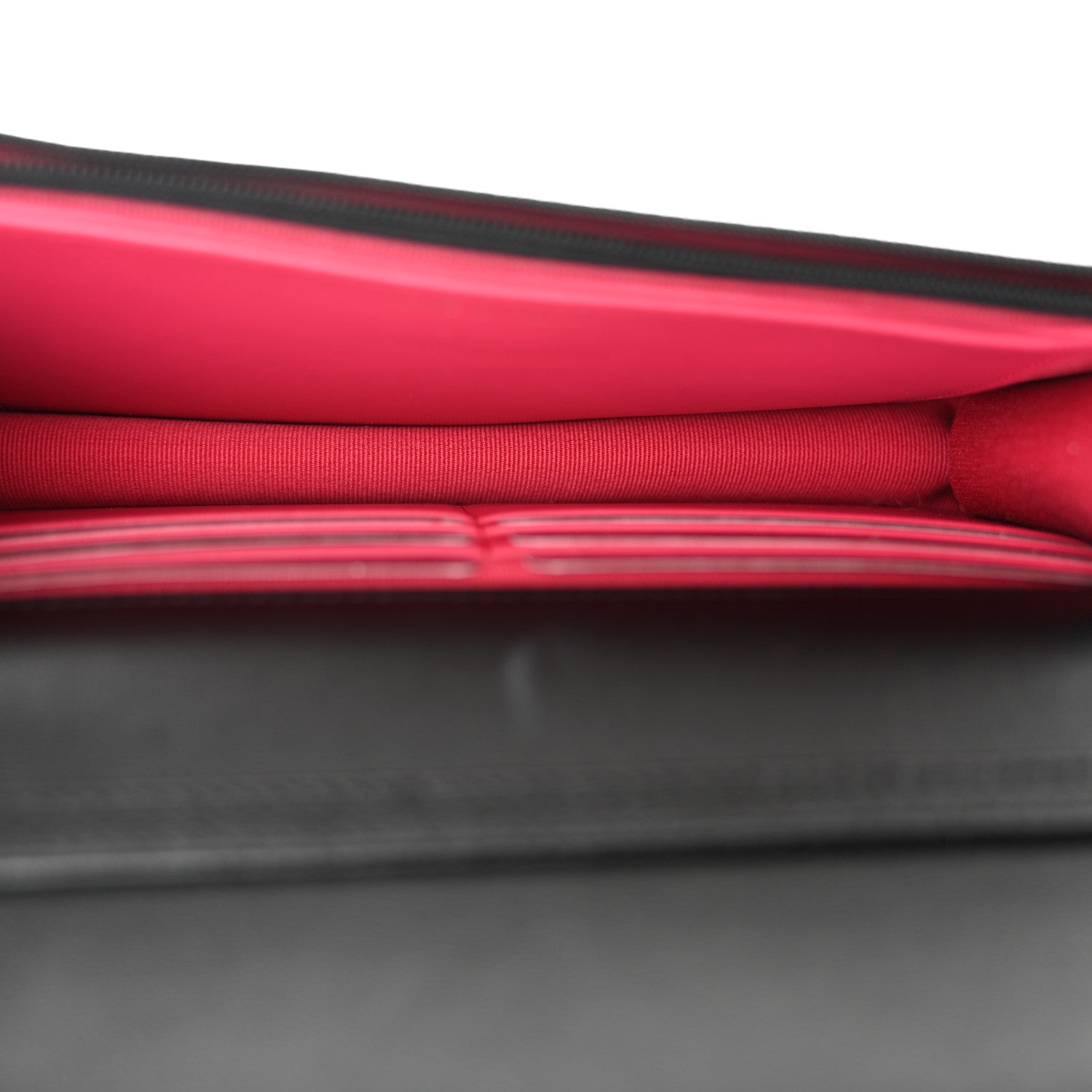 Chanel Lambskin Plexiglass Quilted Coco Love Wallet On Chain WOC Black 6 of 12