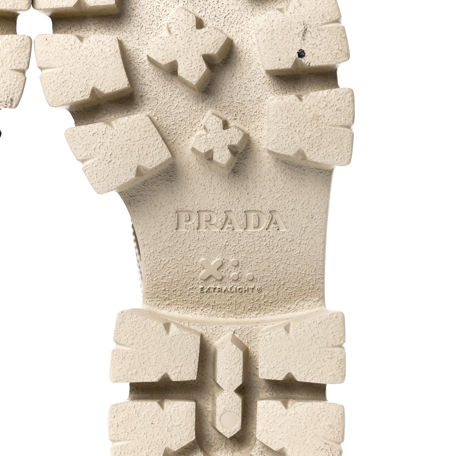 Prada Spazzolato Rois Re-Nylon Metal Triangle Logo Monolith Pouch Pocket 55mm Boots 37 Deserto 6 of 9