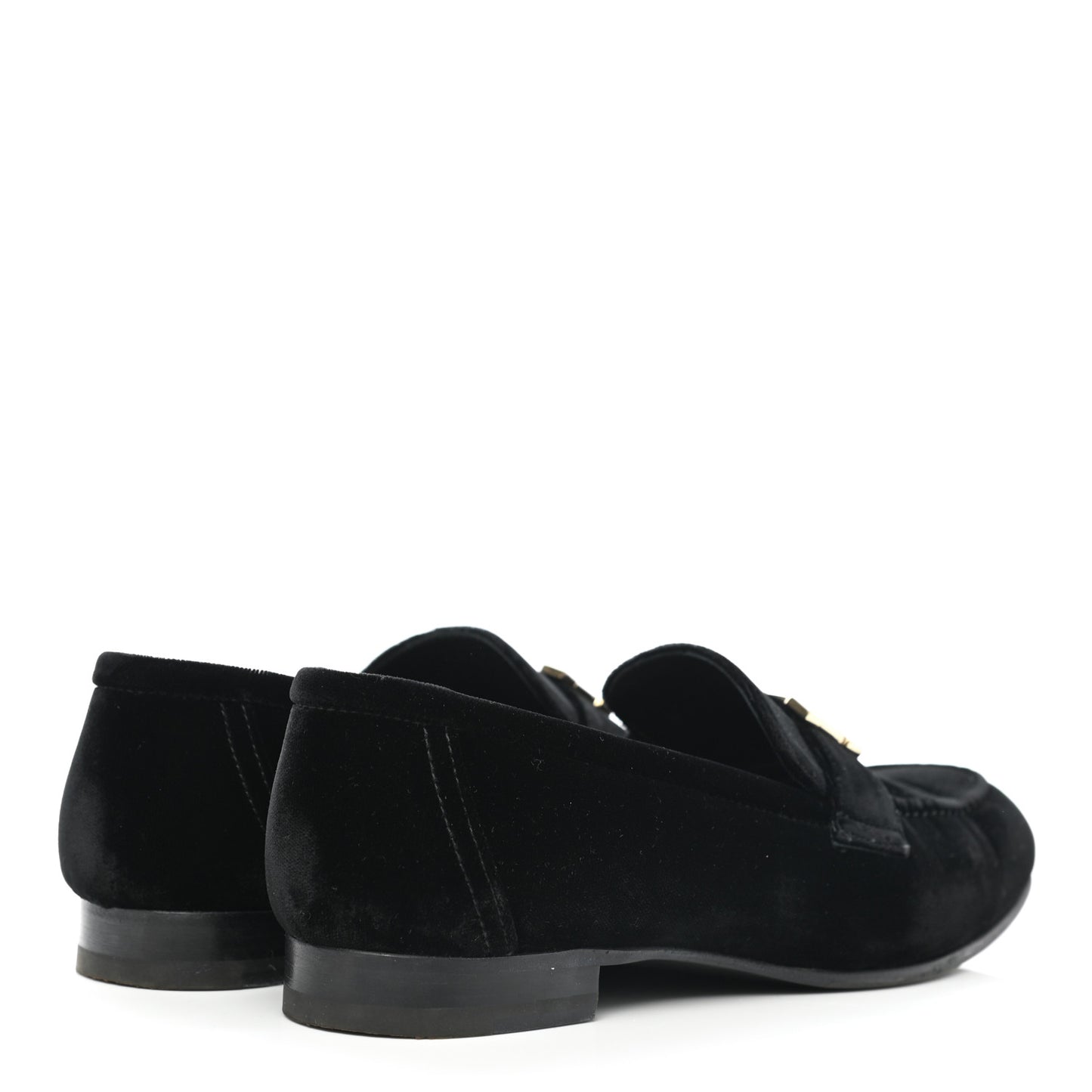 Velvet Womens Paris Loafers 37.5 Black