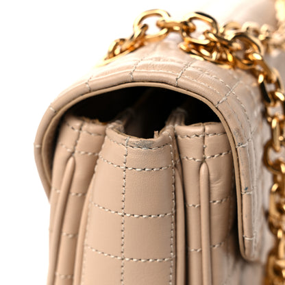 Celine Calfskin Quilted Medium C Bag Beige 15 of 16