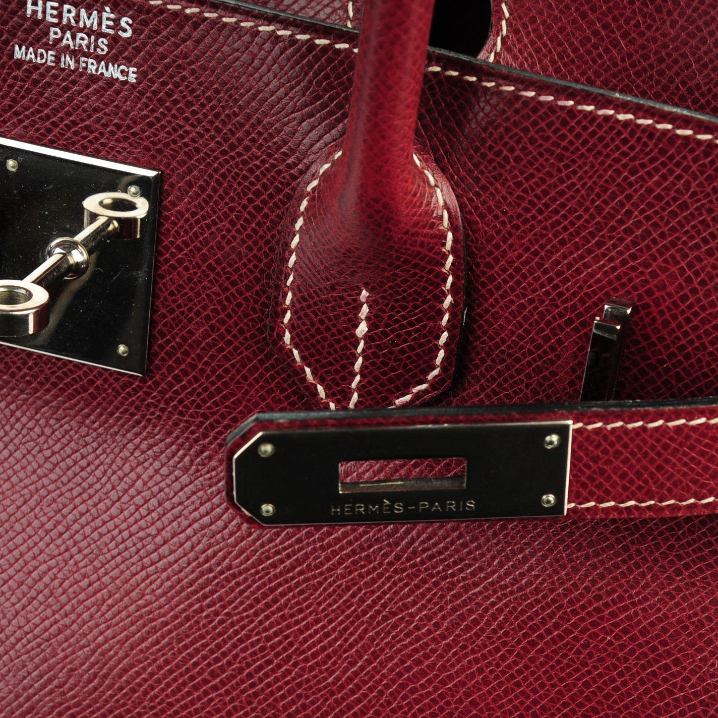 Veau Lisse Birkin 30 Rouge H