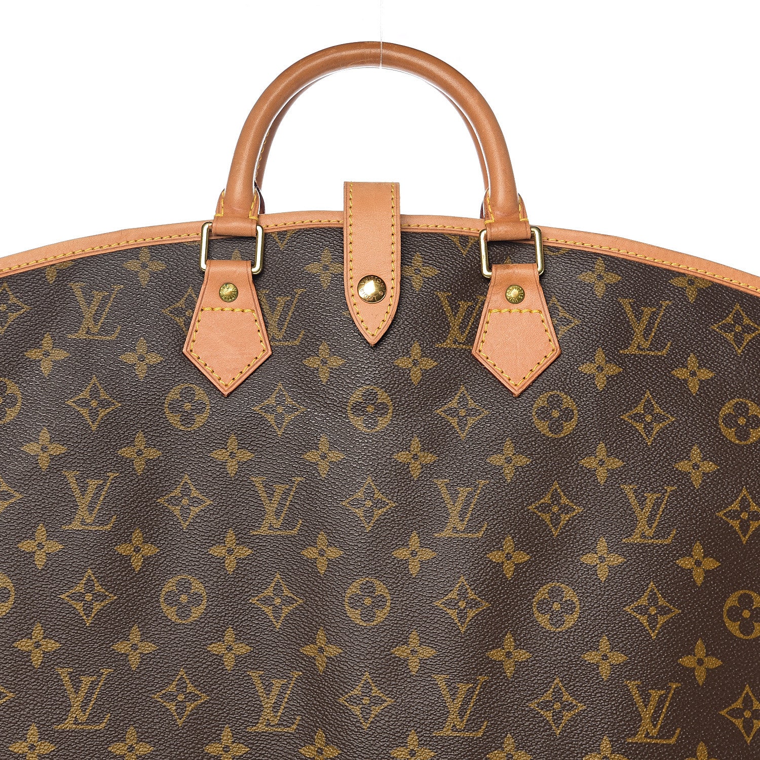Louis Vuitton Monogram Garment Cover 3 Hangers 6 of 9