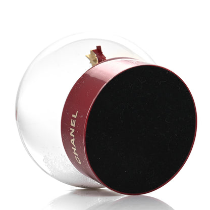 Chanel Glass N°5 Perfume Bottle Snow Globe Red 5 of 7